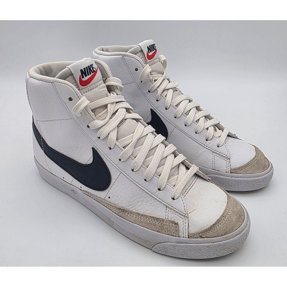 Nike Boys Blazer‎ Mid 77 DA4086-100 White Basketball Shoes Sneakers Size 7Y